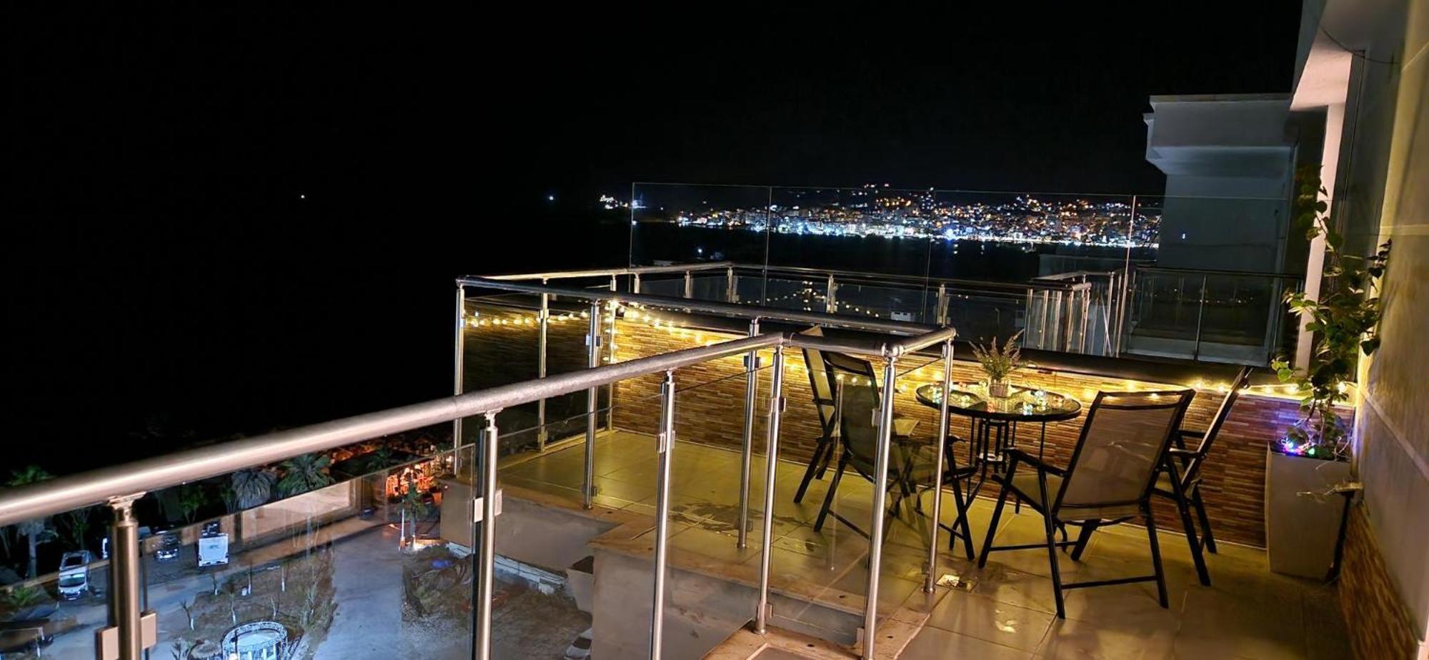 Sadet's Luxus Penthouse Saranda  Apartment Bagian luar foto