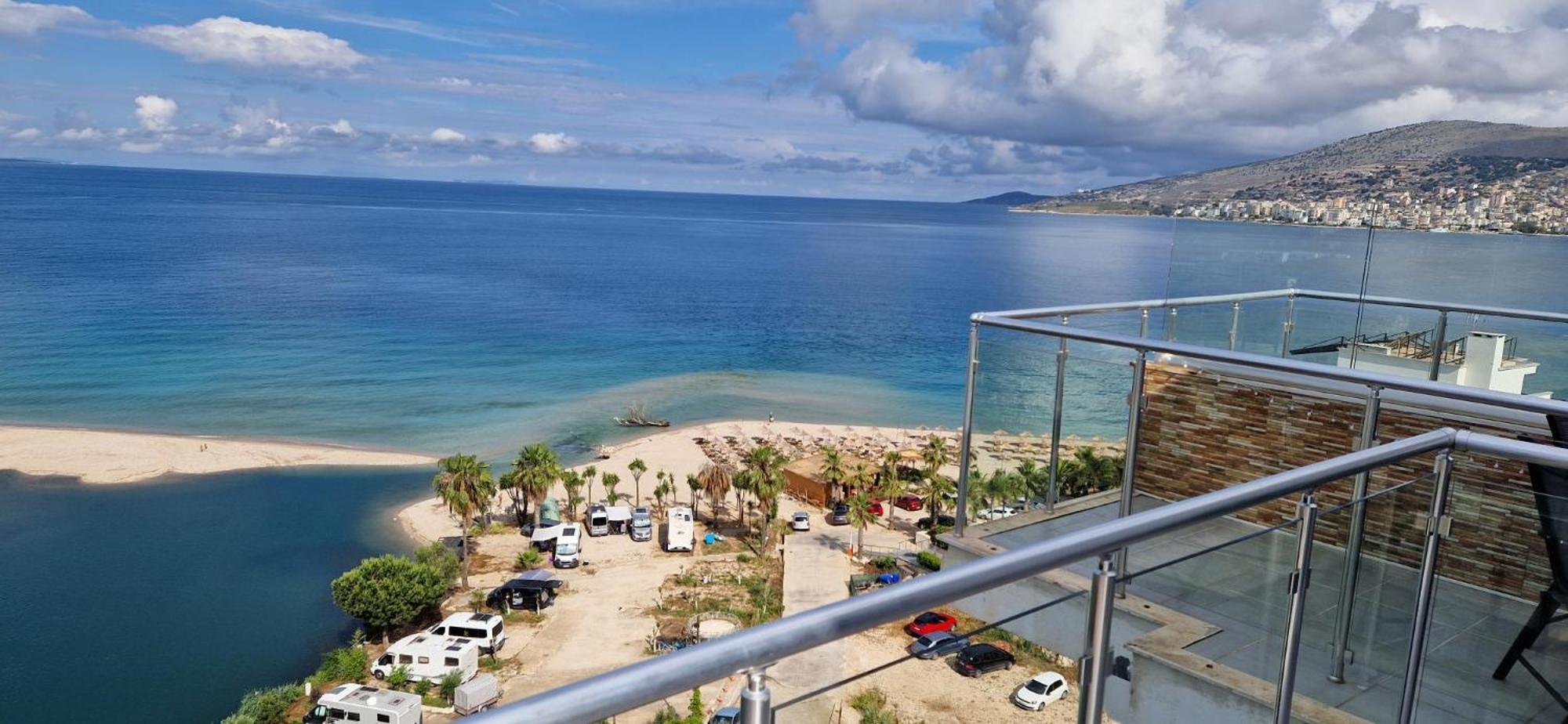 Sadet's Luxus Penthouse Saranda  Apartment Bagian luar foto